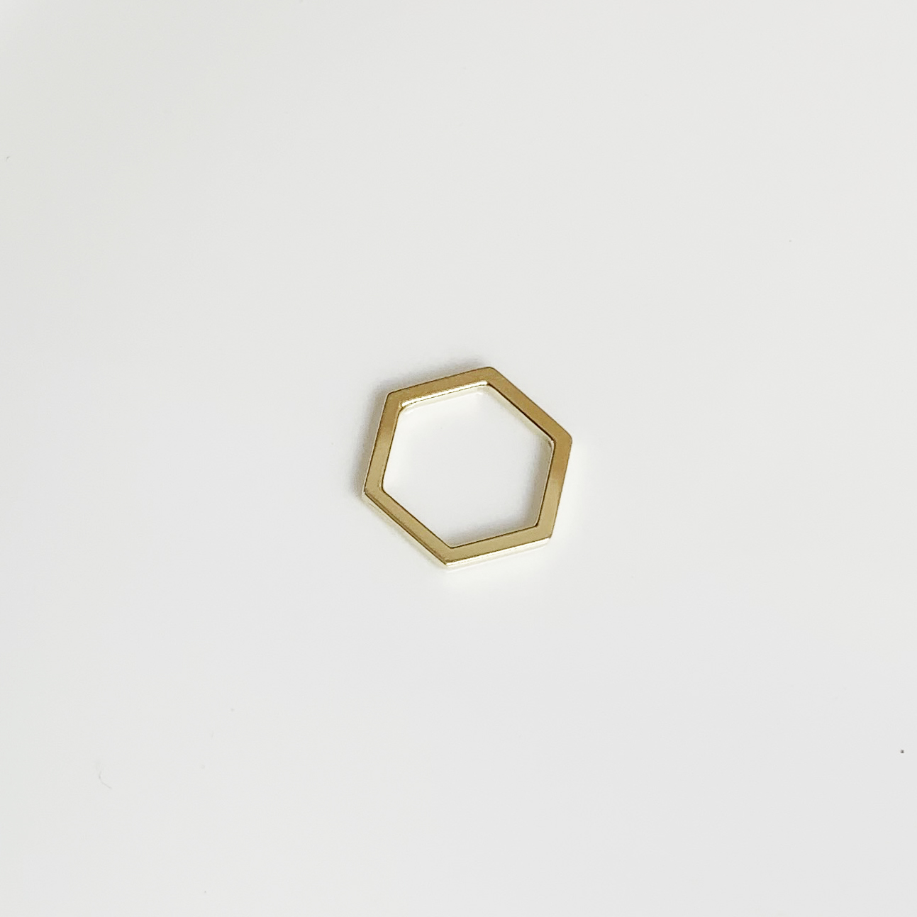Prsteň Hexagon zlato
